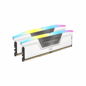 CORSAIR RAM VENGEANCE DDR5 KIT 2x32GB 6400 CL32 RGB WHITE XMP